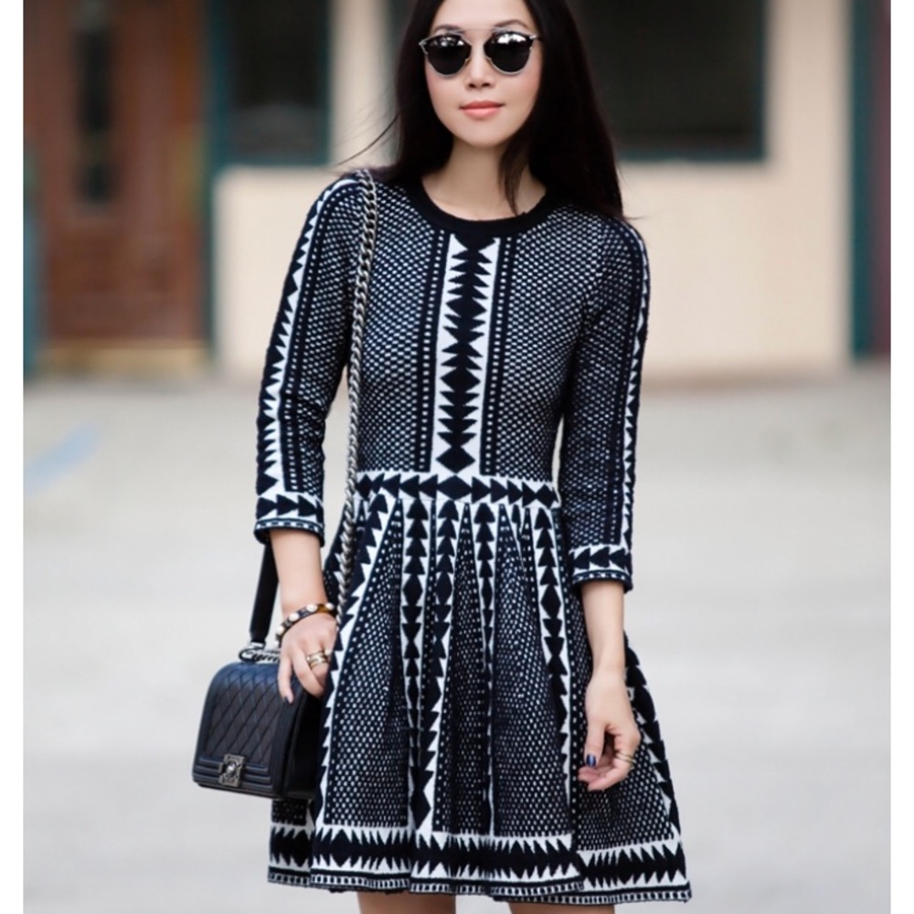 Magicians TopShop fit&flare sweater dress